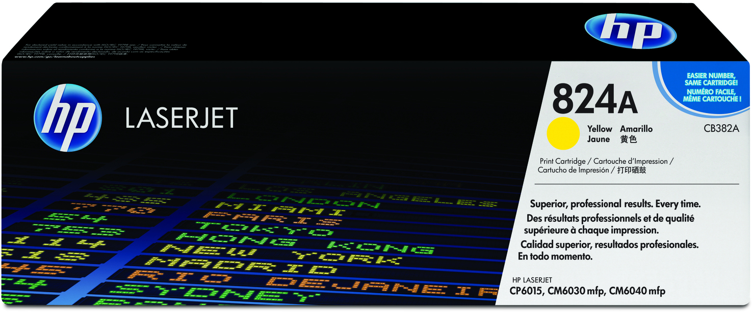 CB382A color laserjet yellow print cartridge HP Santreyd 