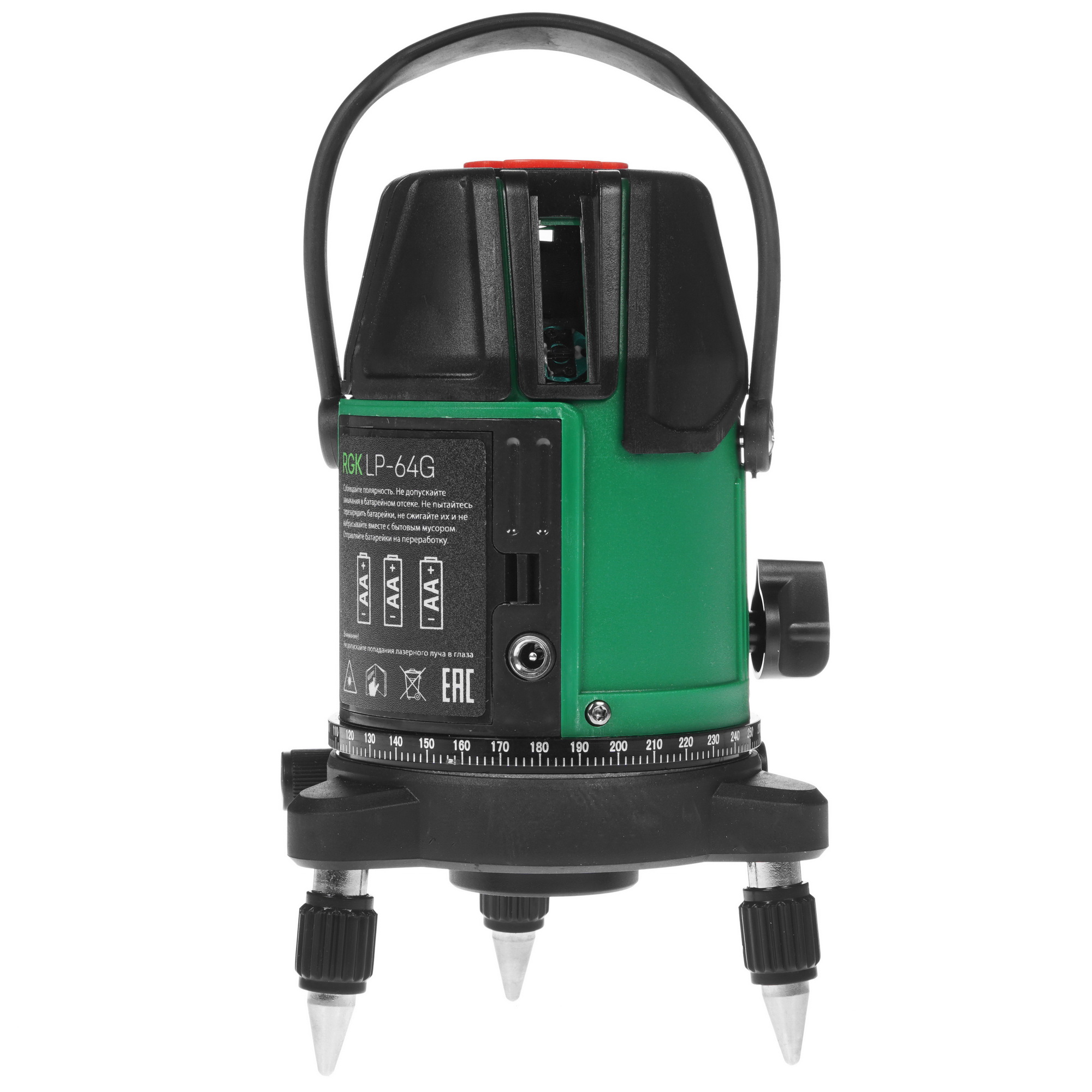 Лазерный нивелир RGK LP64G 8137432 STDN-0062120 - Вид №4