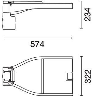 iGuzzini Настенный светодиодный уличный фонарь из литого алюминия Quid sun-id-1477525 - Вид №2