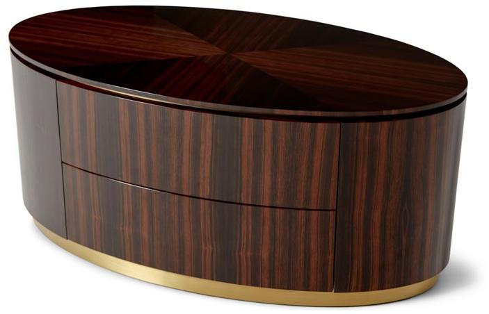 Ginger & Jagger Низкий овальный журнальный столик Earth to earth sun-id-1455654 - Вид №2