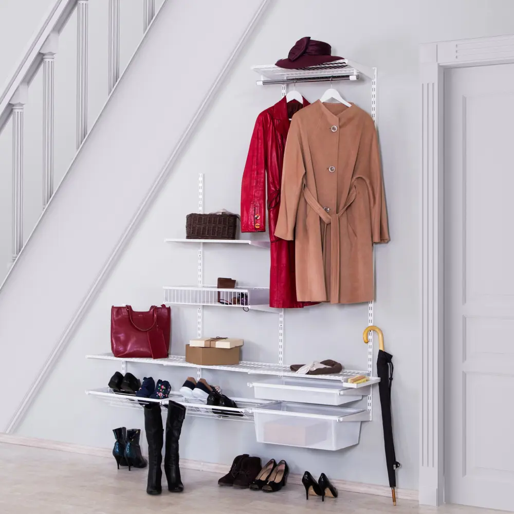 Направляющая навесная НСХ 55.6 см для систем хранения - белая сталь 82204961 STLM-0021915 - Вид №7