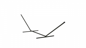 Стойка для гамаков металлическая "Mио" black IMPEX  040310 Черный