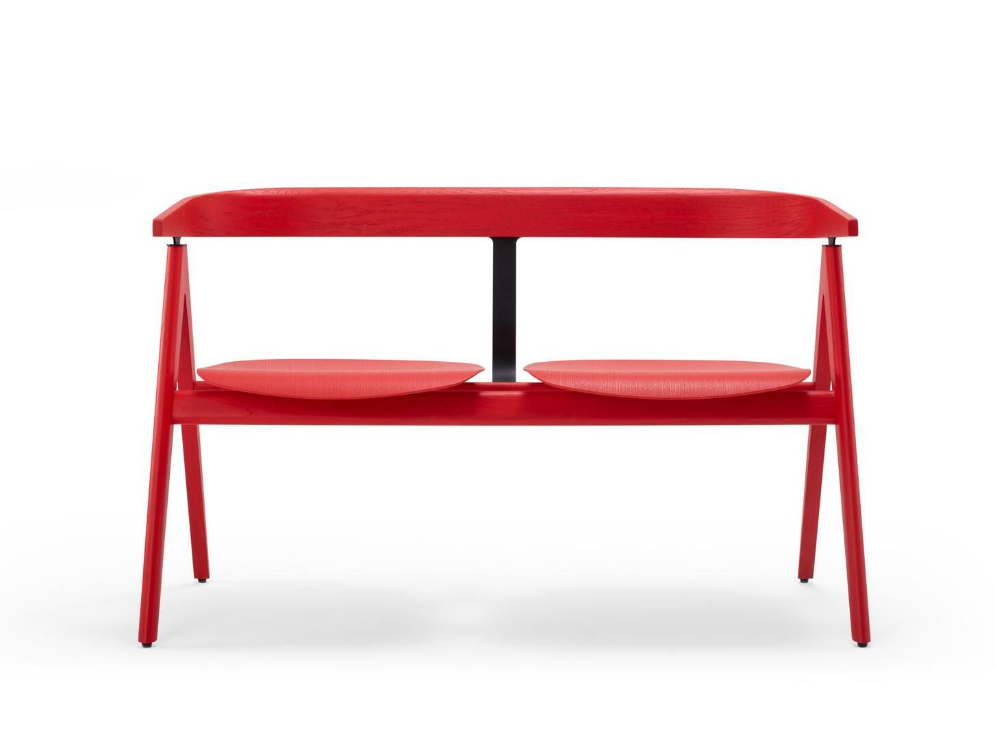 Скамейка из лакированного дуба со спинкой Gazzda Ava ARCH-00028616 - Вид №2