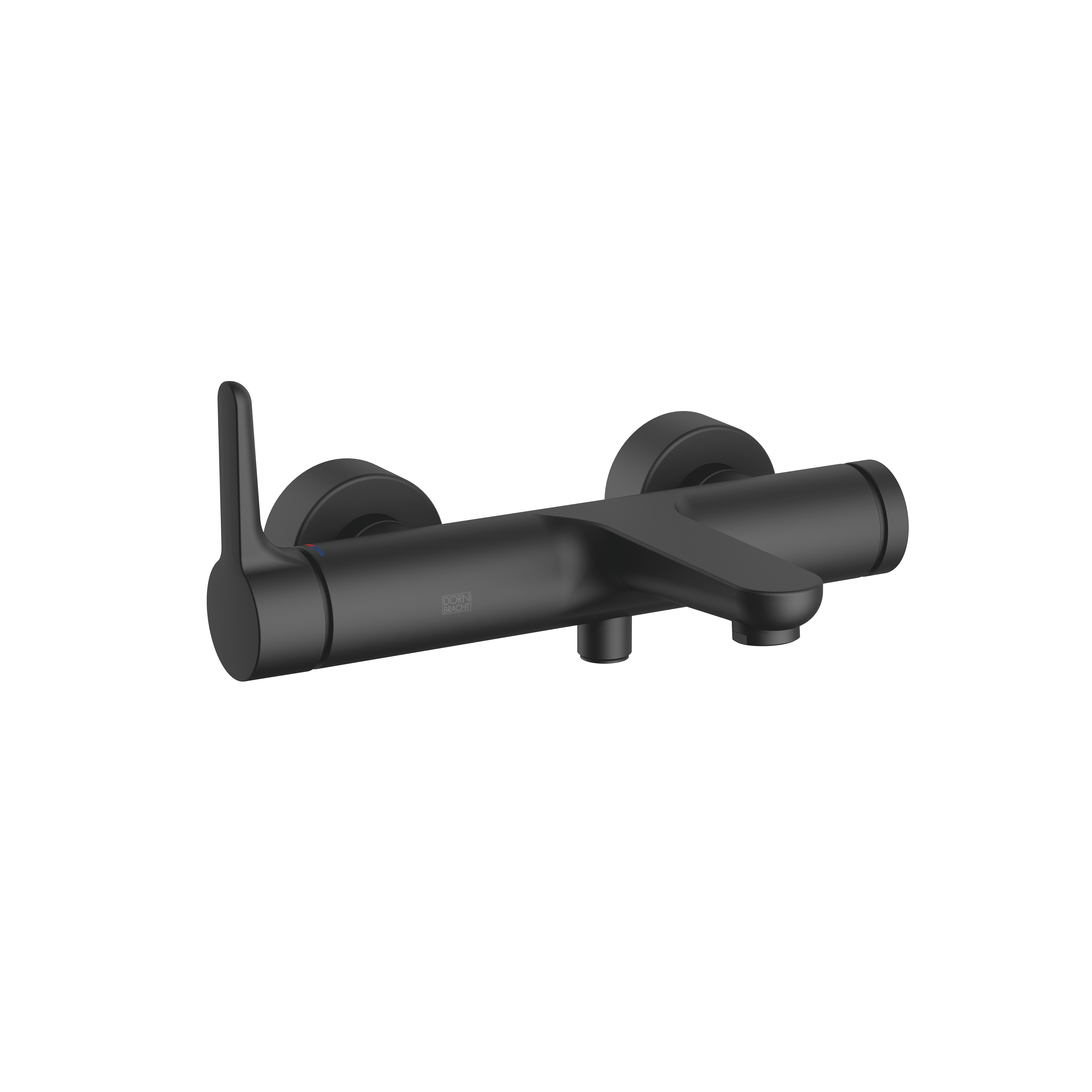 ДОРНБРАХТ ЯМОУ Смеситель для ванны, однорычажный, настенный - Мягкий черный DornBracht YAMOU 33200831-69