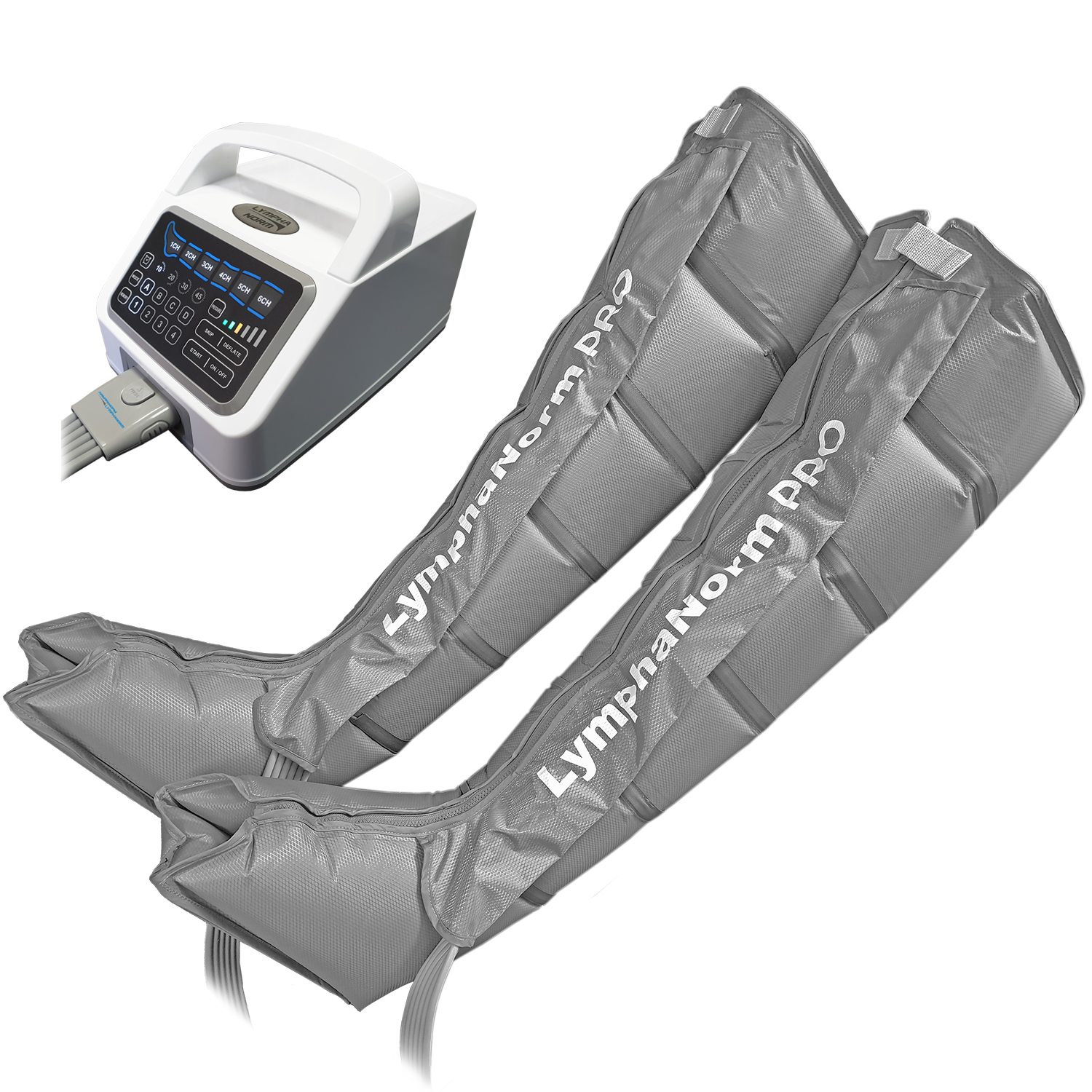 Аппарат для прессотерапии и лимфодренажа LYMPHANORM BALANCE 6-ти камерные манжеты Maxstar Santreyd MED-24 - Вид №3