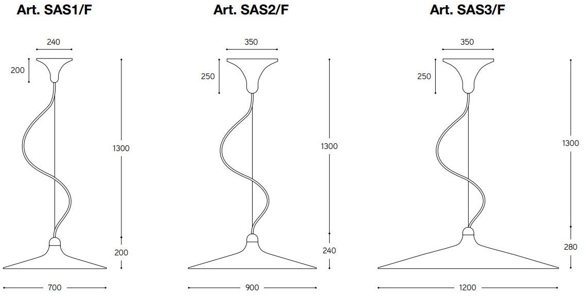 Aldo Bernardi Светодиодный подвесной светильник из алюминия sun-id-1478810 - Вид №5