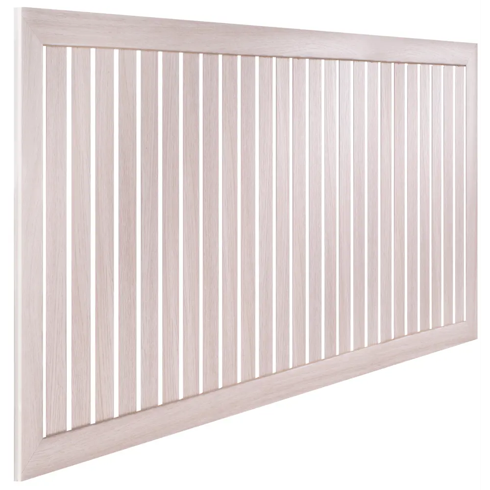 ЛАЙТ Реечный экран для радиатора 90×60 см в стиле светлый ясень 88909916 STLM-1576408