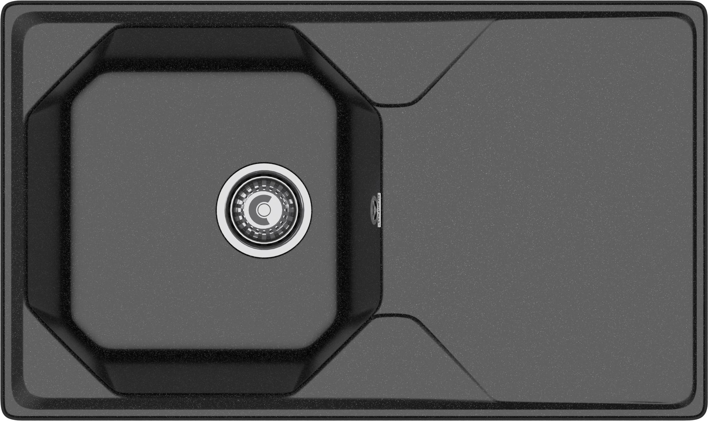 Кухонная мойка Искусственный камень UNIQUE S129 GranFest U-840L-S129