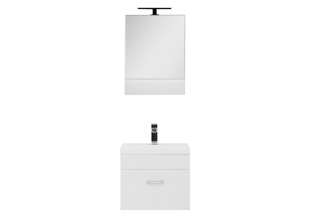 Мебель для ванной Aquanet Нота NEW 50 белый 00231069 - Вид №2