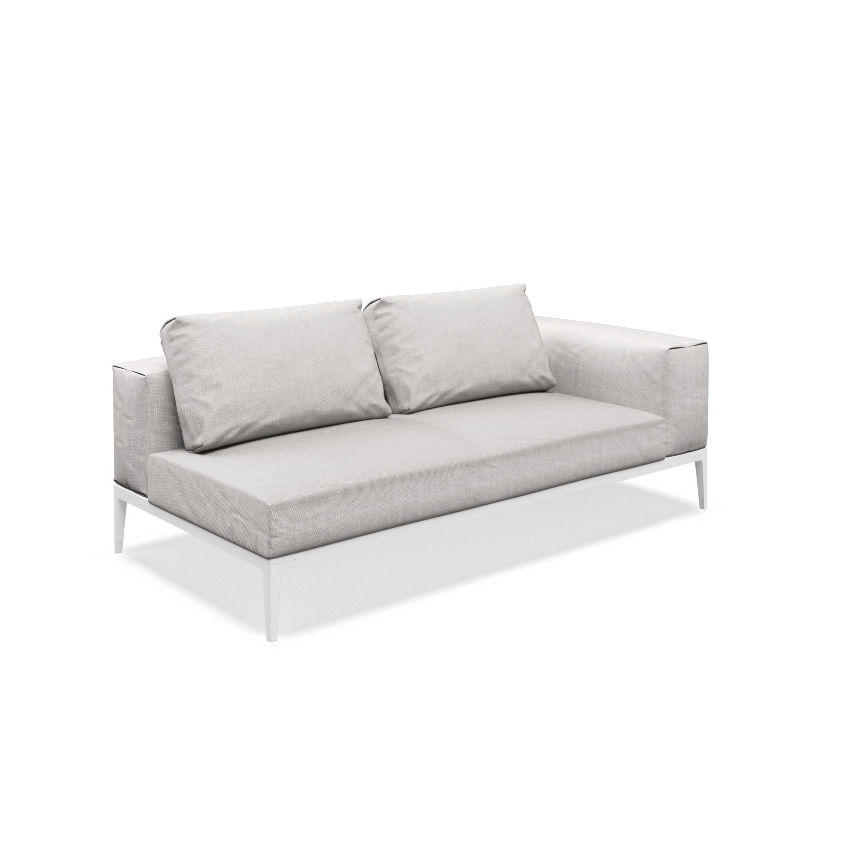 Тканевый угловой модульный садовый диван Gloster сетка ARCH-00114712 - Вид №91