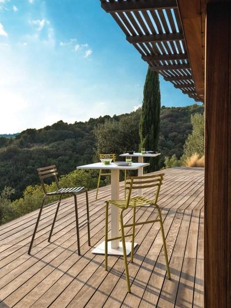 Ethimo Штабелируемый металлический садовый стул Flower sun-id-1396743 - Вид №4