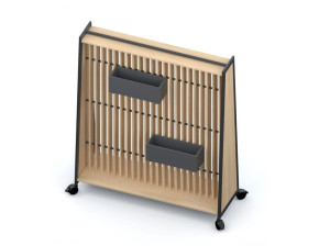 Офис перегородка на колесах