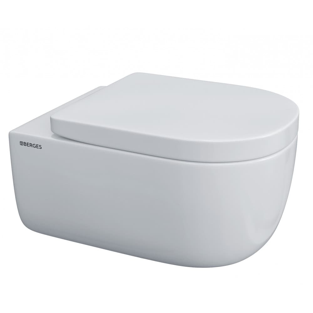 043233 Подвесной унитаз настенный Белый BERGES  Турция  - Вид №2
