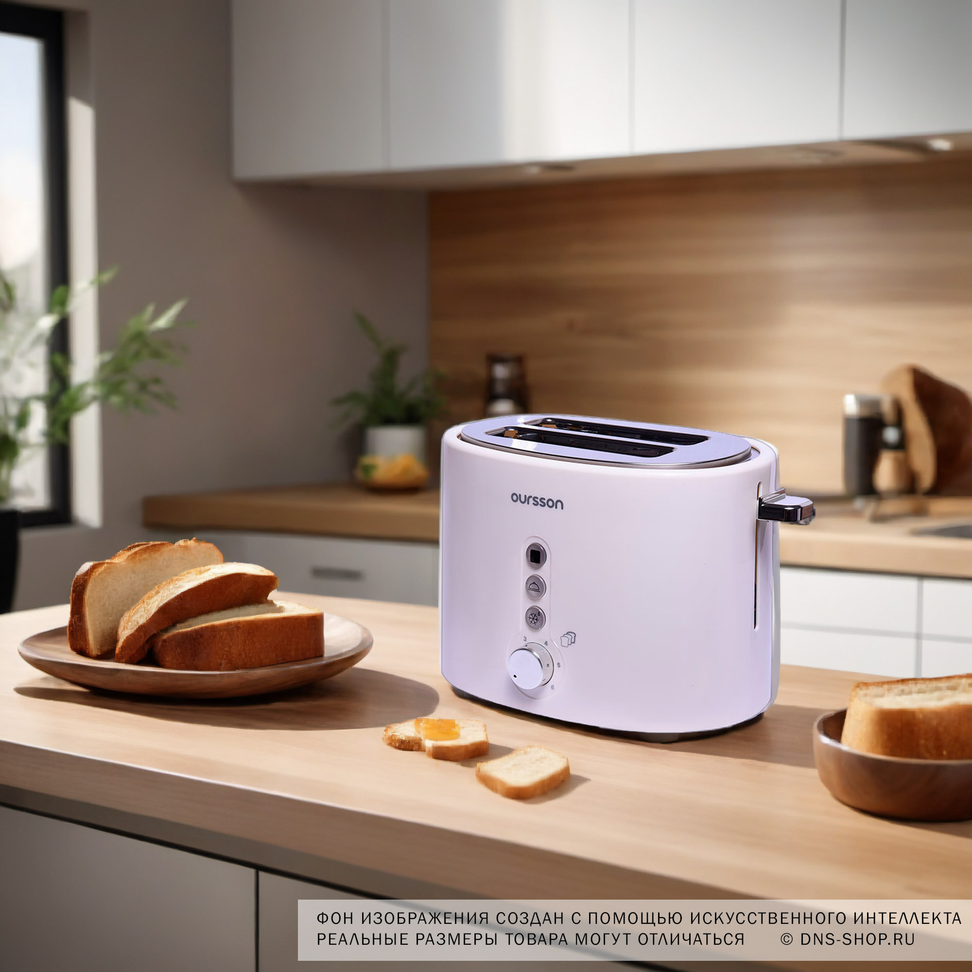 8192539 Тостер Oursson TO2110/IV бежевый STDN-0021528 - Вид №9