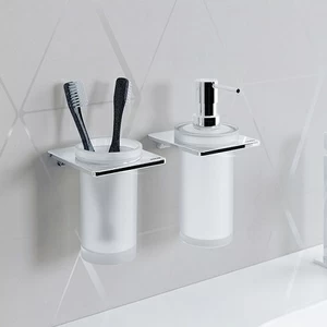 Sonia Дозатор для жидкого мыла настенный S-CUBE Хром