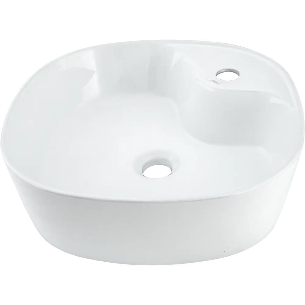 Раковина MELANA квадратная накладная 44 см для современного санузла 82199782 STLM-0021833 - Вид №1