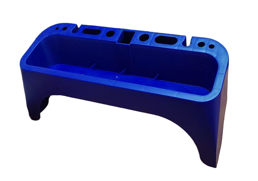 Органайзер ALUMET пластиковый, накладной, синий. Применимость к сериям: M84хх, AM7хх, АРА7хх AK011 - Вид №5