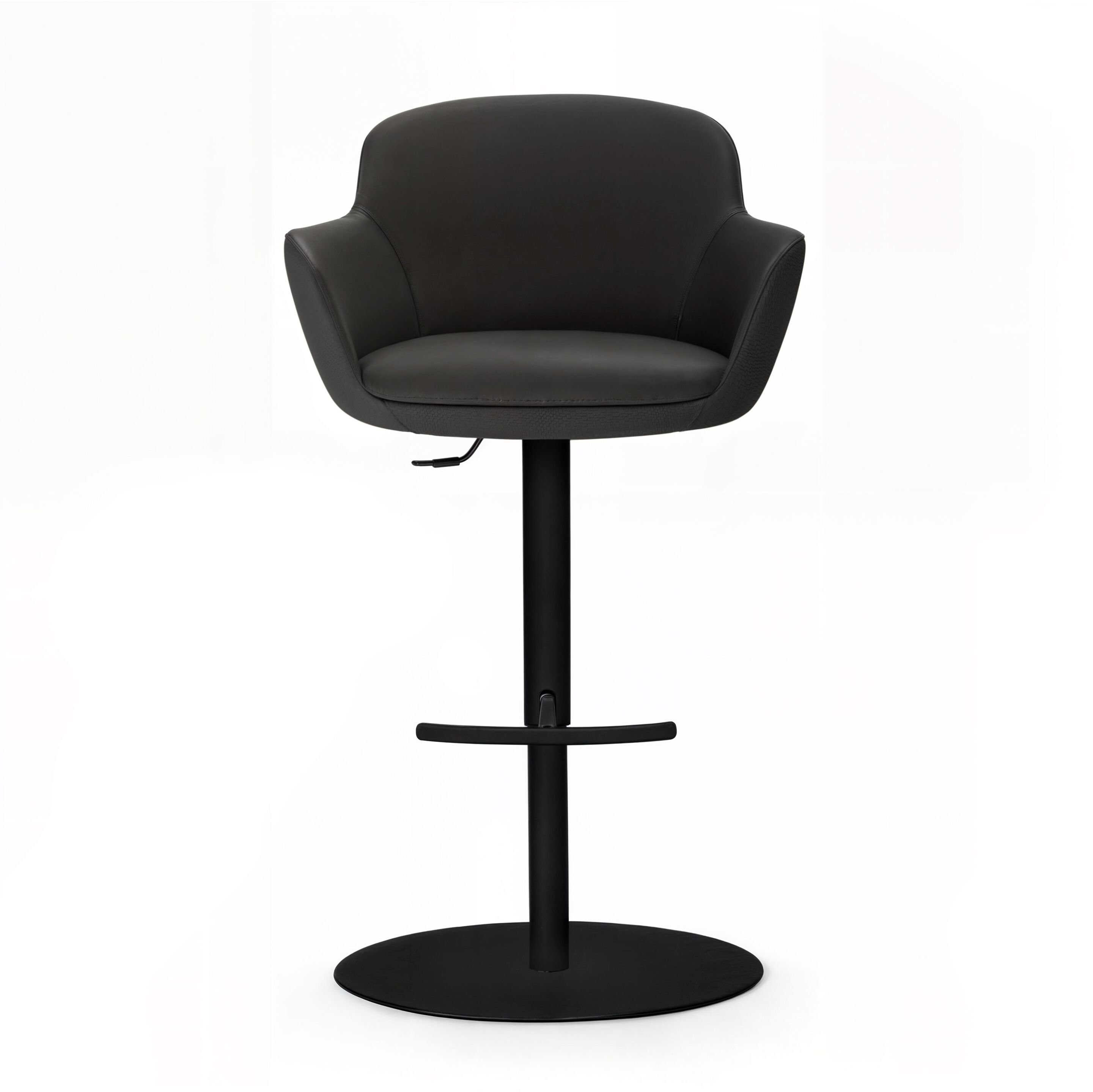 Высокий кожаный поворотный стул Wayne Enterprises Home Collection WE-138 ARCH-00078807 - Вид №2