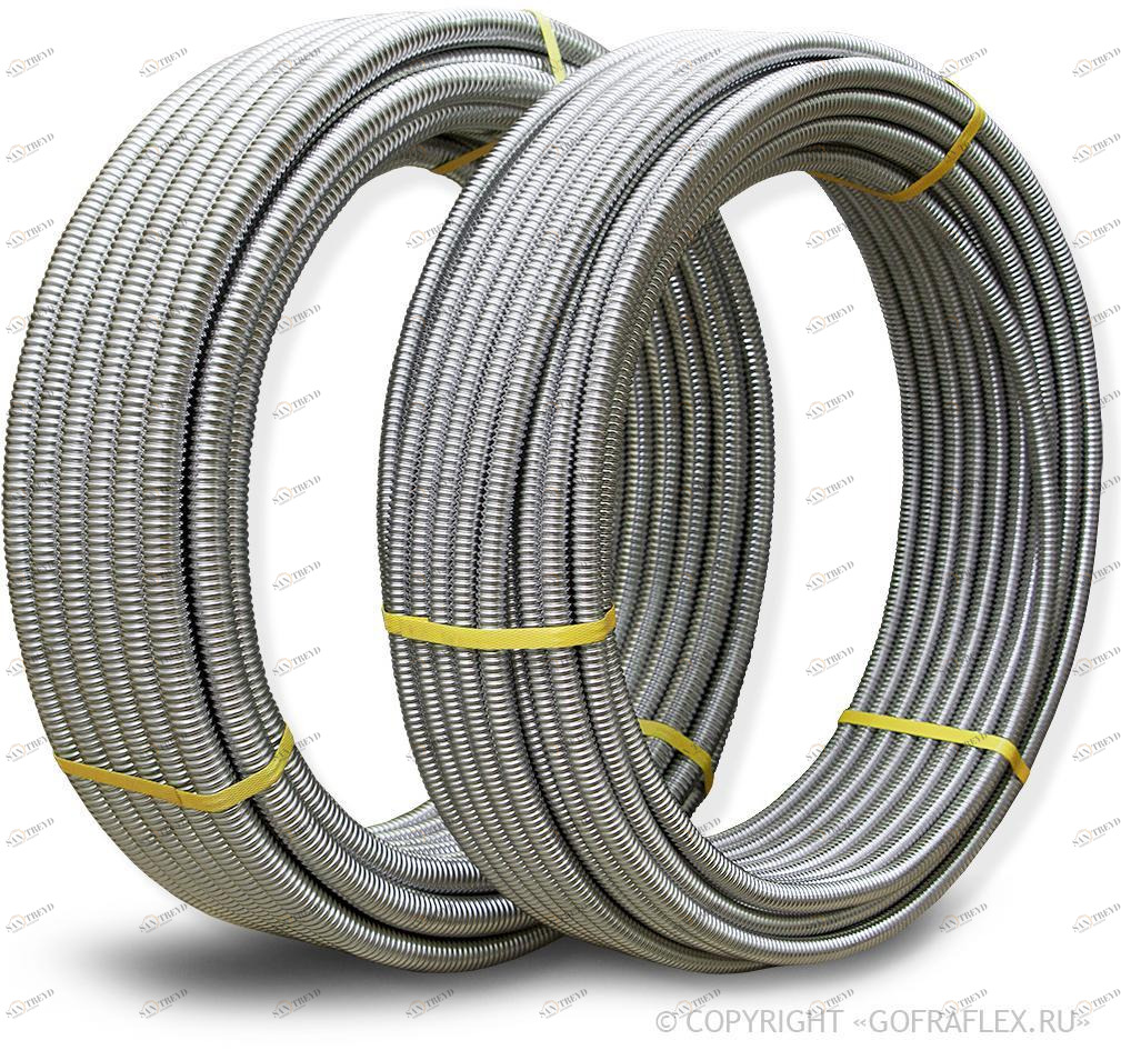 Гофрированная труба из нержавеющей стали 32мм (A) Flexible hose Россия 32А