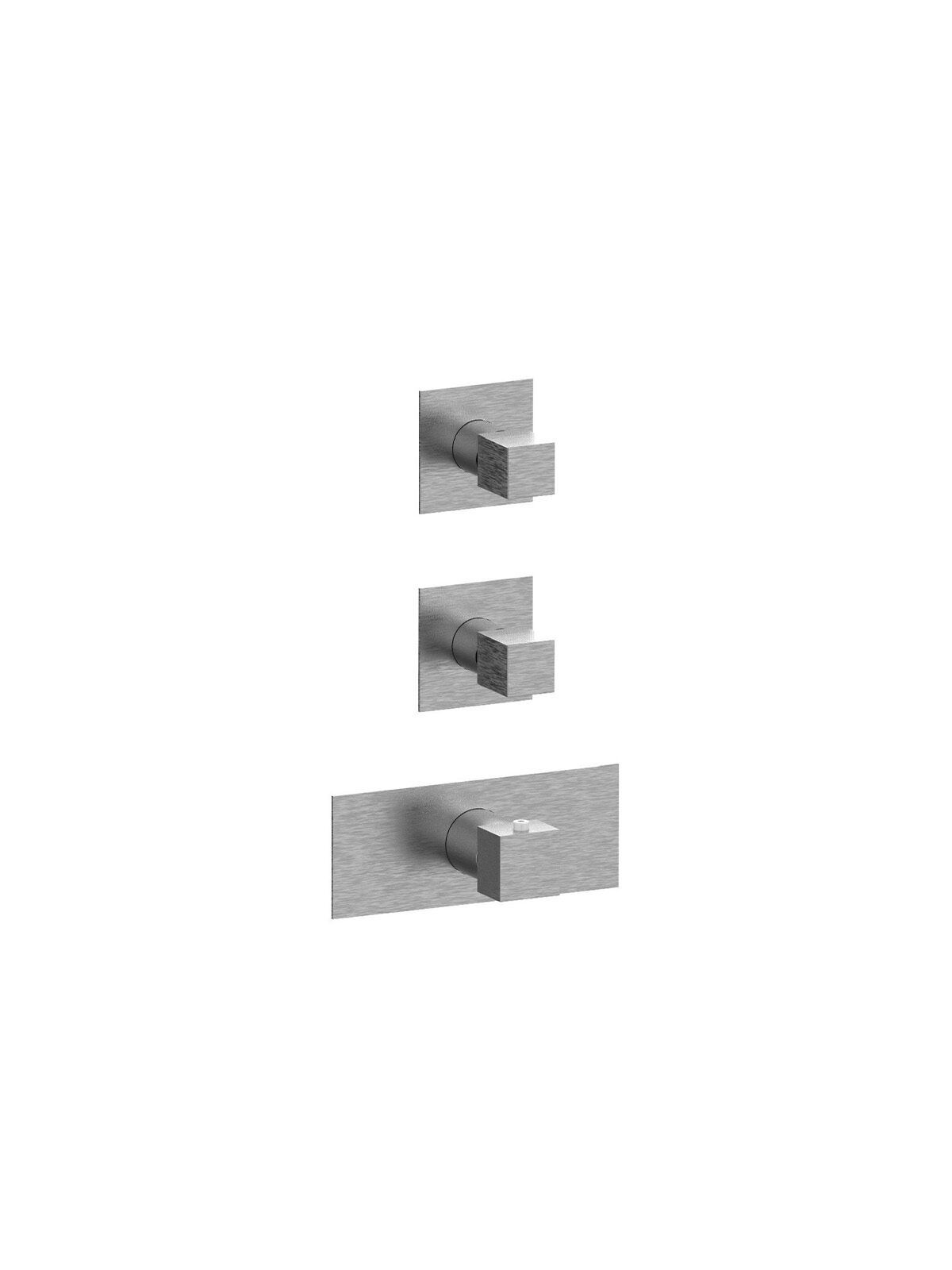 Термостатический встраиваемый смеситель для душа с 3 отверстиями Rubinetterie Frattini отдельная эстетика ARCH-00053901 - Вид №4