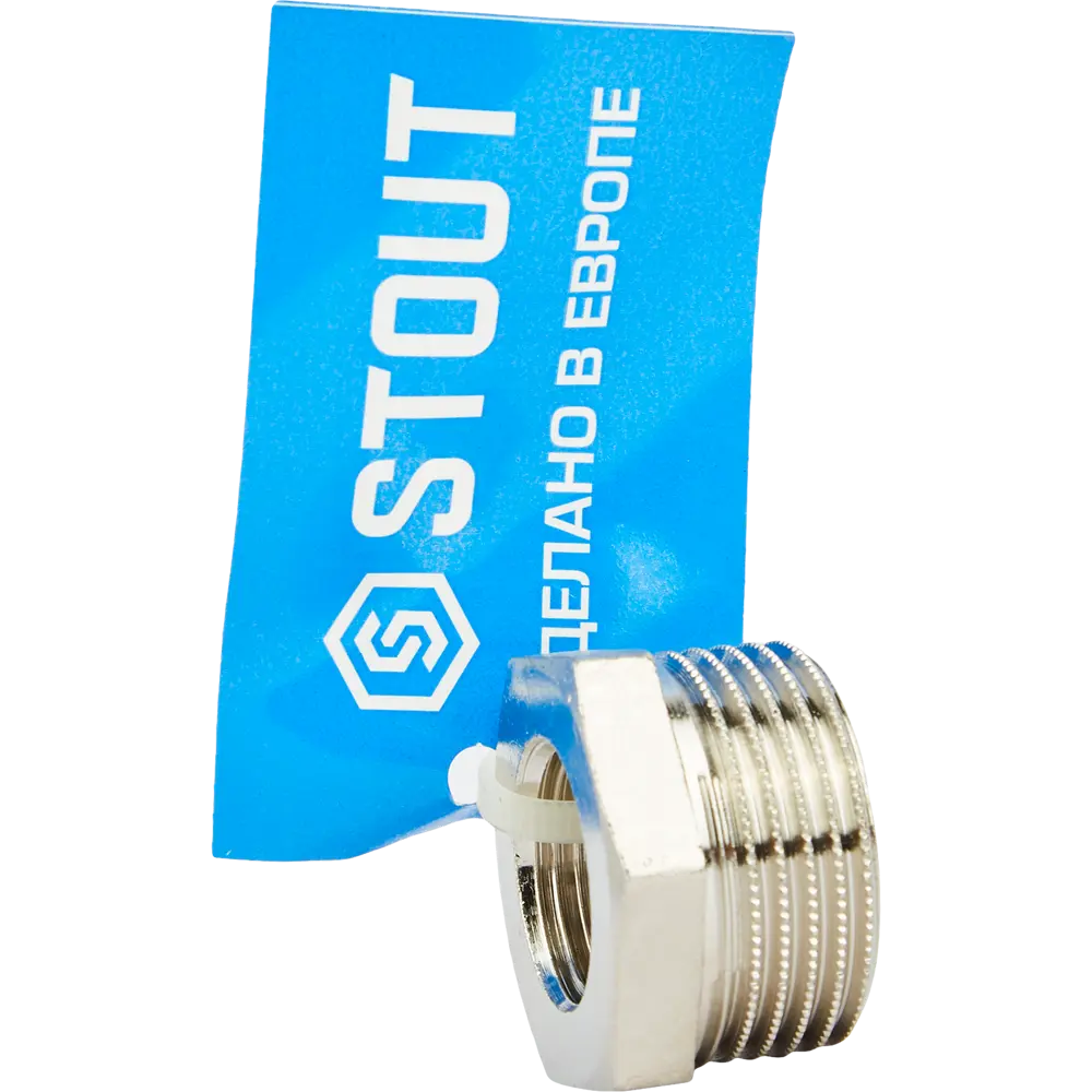 Футорка STOUT 1"×1/2" для соединения труб разного диаметра 82239045 STLM-0810794 - Вид №2