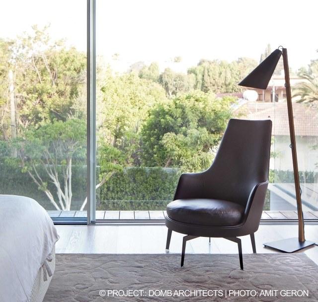 Flexform Кожаное кресло Bergere с подлокотниками Guscioalto sun-id-1440370 - Вид №2