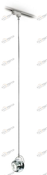 Fabbian Освещение трека из хромированного металла Beluga colour sun-id-1489644
