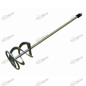 Миксер 100х500мм SDS Plus КРЕОСТ для красок и штукатурных смесей 12377