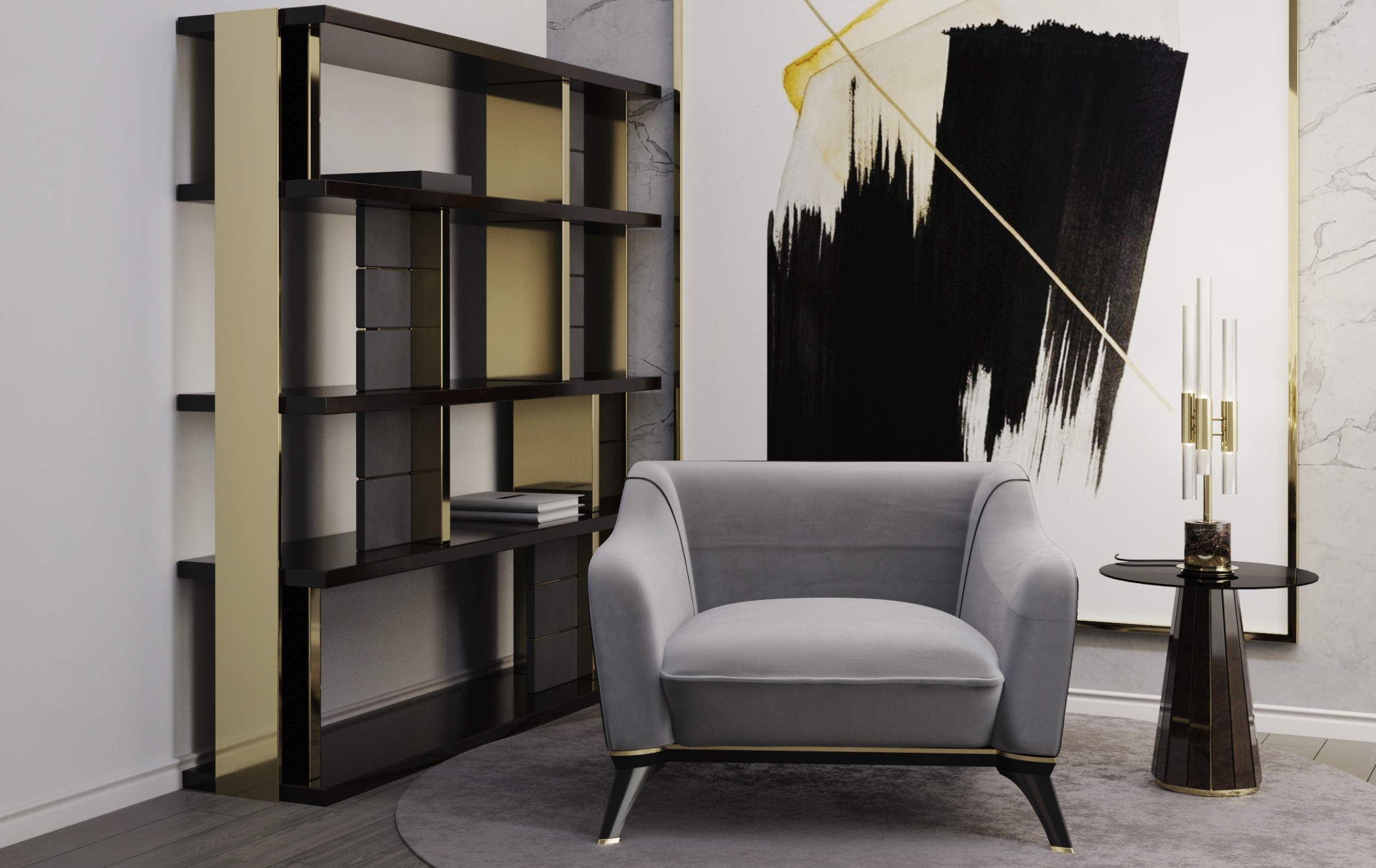 II Приставной столик LUXXU Darian 219 - Вид №10