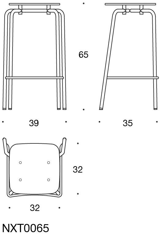 Martela Пуфик штабелируемый Grip nxt sun-id-1500126 - Вид №6