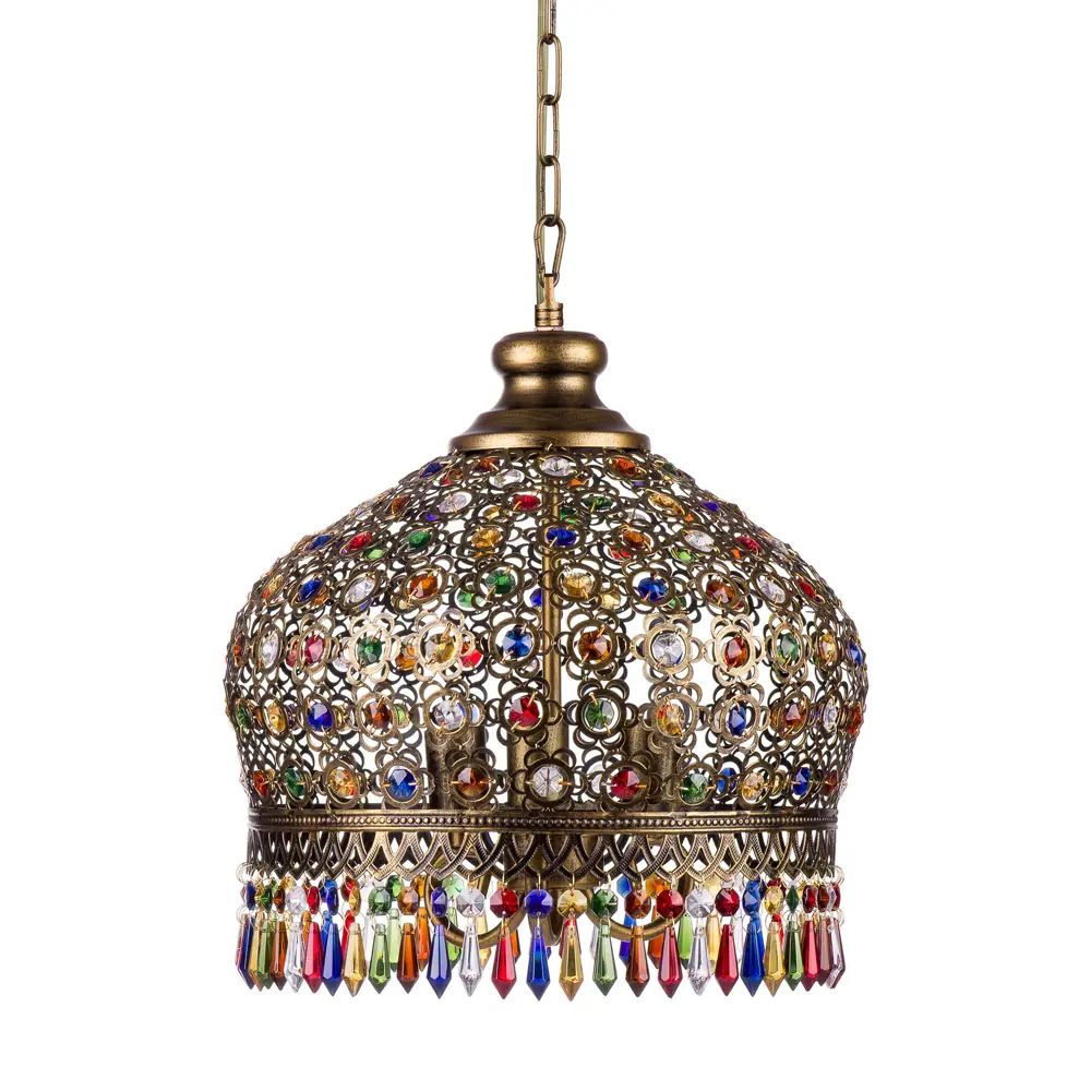 Подвес Lumin`arte Arabika-1, 3xE27x60 Вт, металл, цвет бронза/мультиколор 15237297 STLM-2200466 LUMIN ARTE  - Вид №1