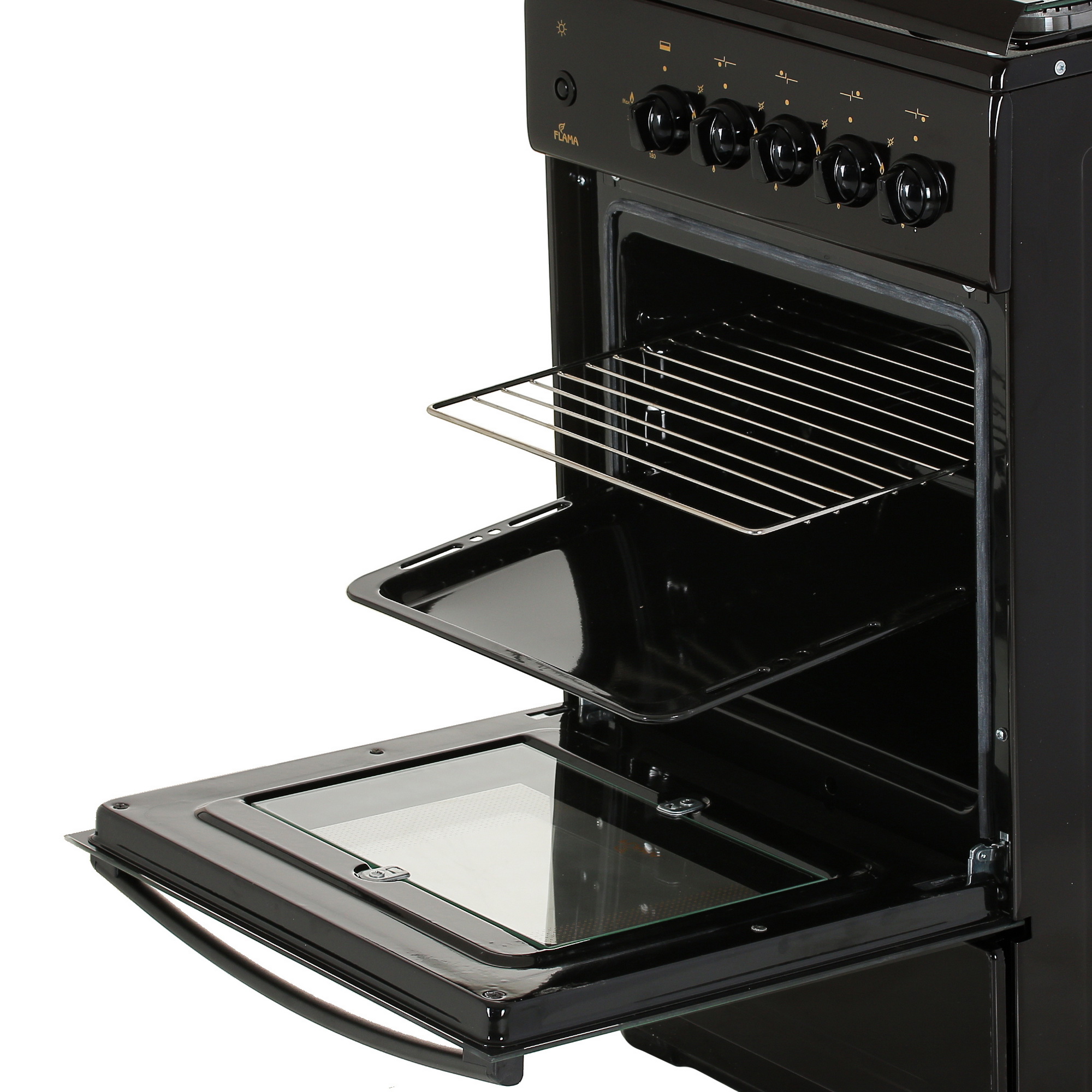 8141507 Газовая плита Flama FG 2411 B коричневый Flama group STDN-0143389 - Вид №5