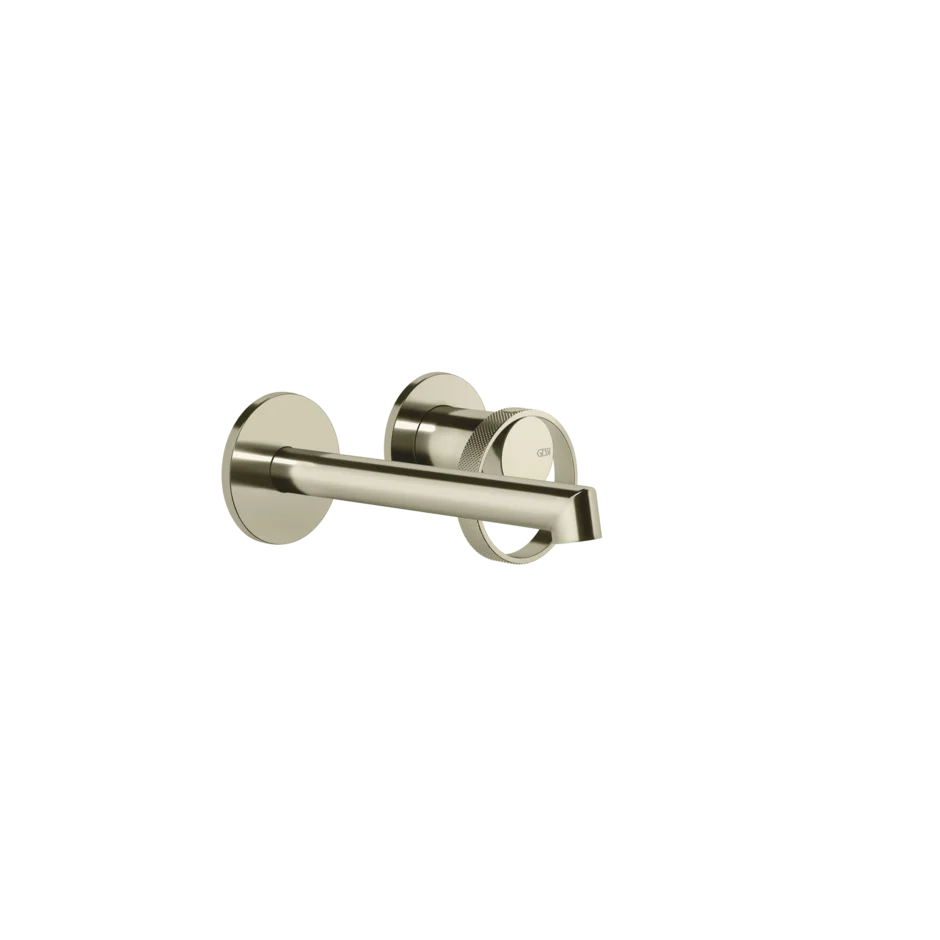 Смеситель для умывальника 63381 720 Gessi Anello НИКЕЛЬ PVD 63381720