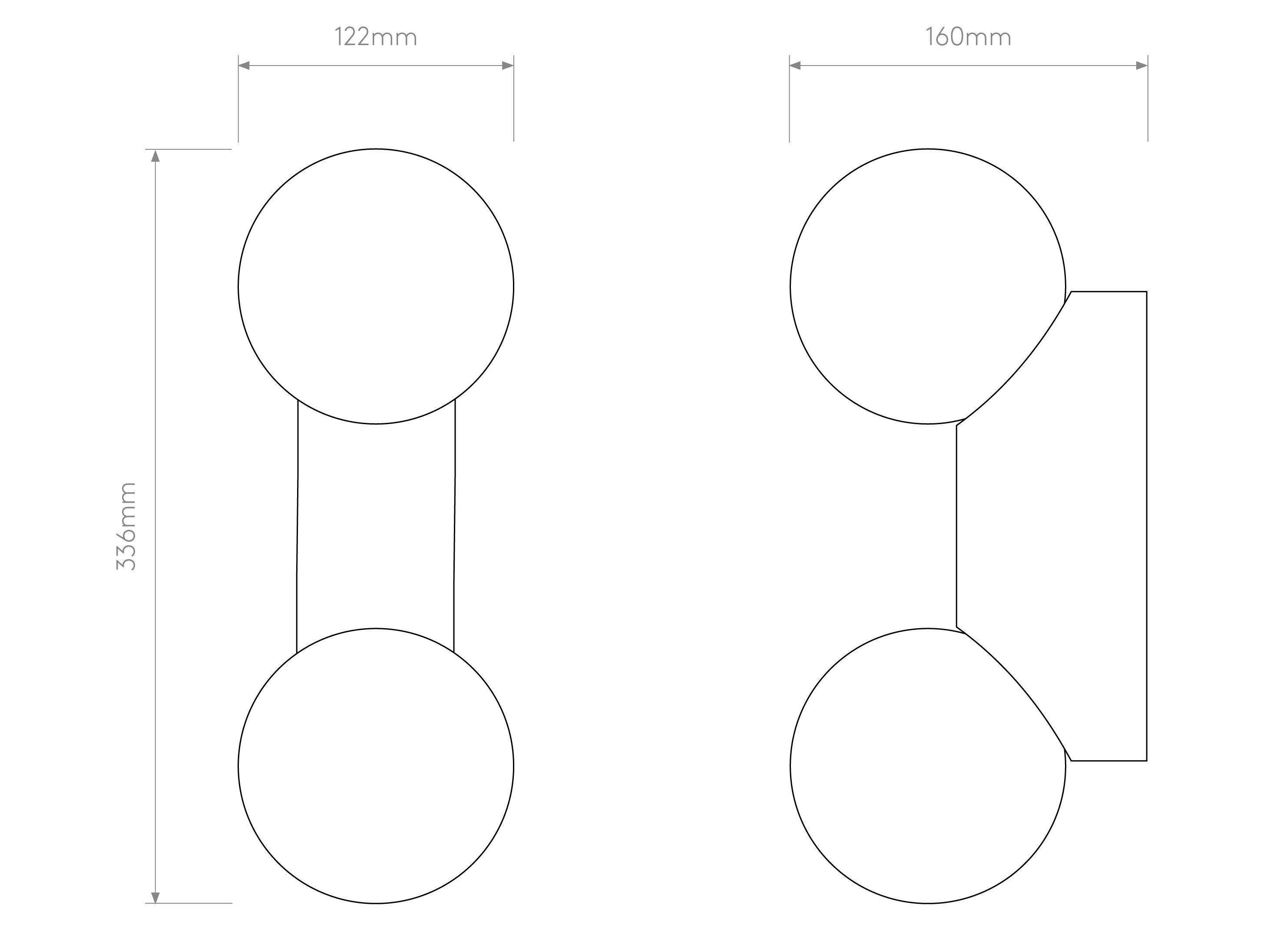 Керамический светодиодный настенный светильник с регулируемой яркостью Astro Lighting Lyra ARCH-00052244 - Вид №2