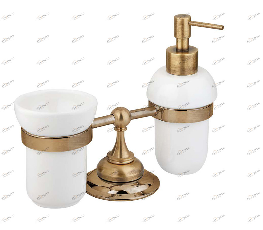 Стакан и диспенсер настольные CEZARES APHRODITE-TDTP-02