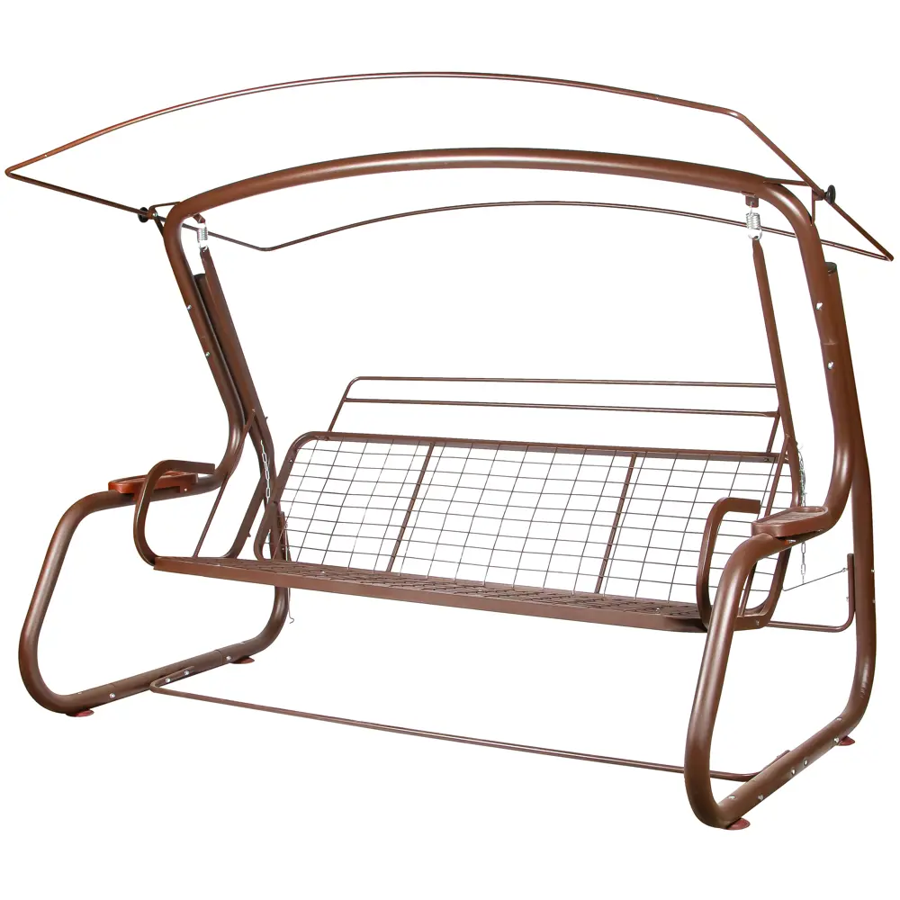 Качели садовые Amsterdam 4-х местные шоколадный Santreyd Качели сад.4-х местные STLM-2041147 - Вид №5