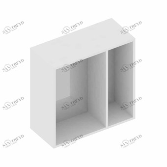 8MP504BI Полка со встроенным зеркалом Kos by Zucchetti furniture