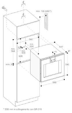 Gaggenau Духовка из нержавеющей стали класса а Serie 400 Bo470112 - Вид №1