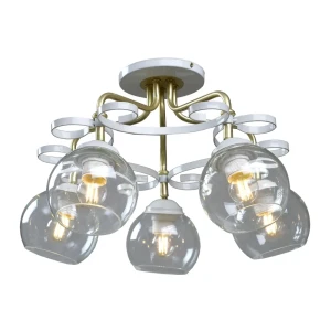 Люстра Принцесса 5xE27x60 Вт цвет белый