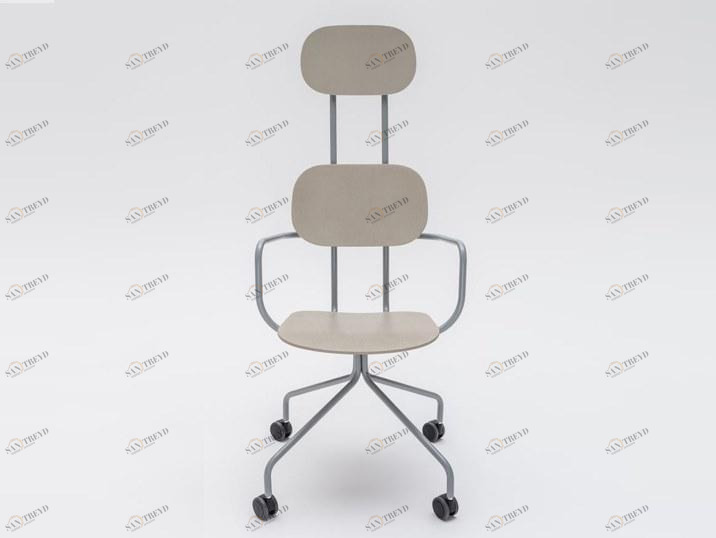 MDD Стул офисный фанерный на эстакаде с колесами New school sun-id-1500604