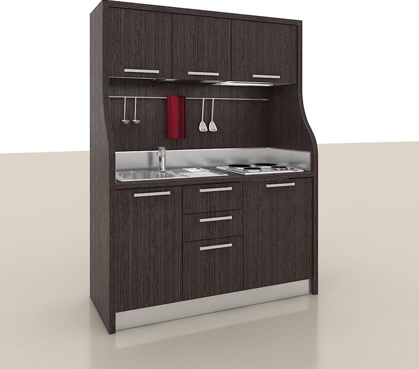 Mobilspazio Мини-кухня из дерева Zeus K148 - Вид №6