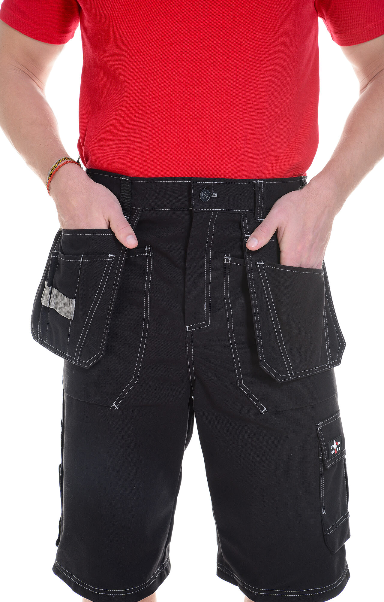 62880 Шорты  черные Union Space  Летняя спецодежда  размер 48-50/170-176  - Вид №8