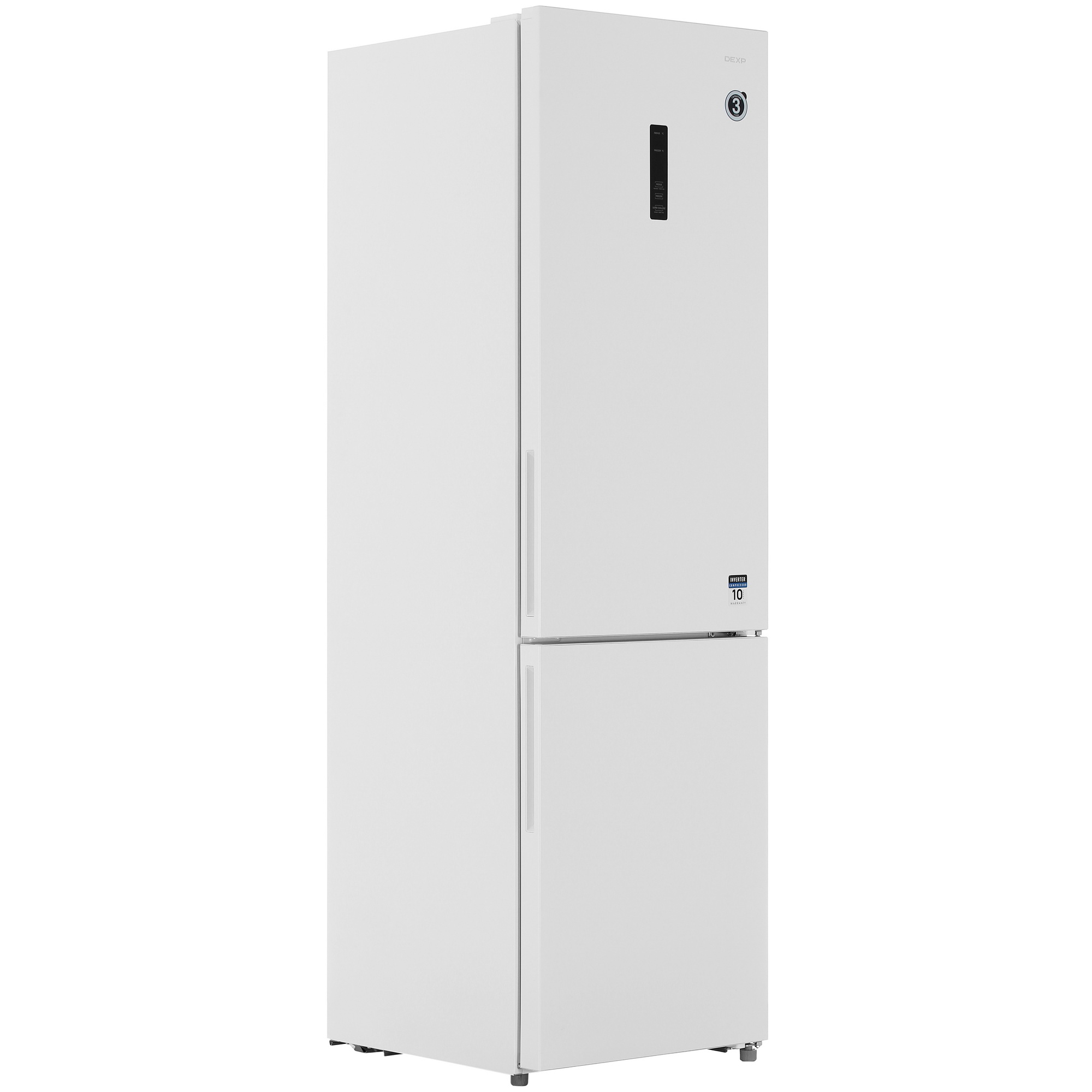 9261639 Холодильник с морозильником   DEXP B4-40AMA белый STDN-0054687
