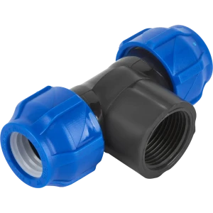 Тройник комбинированный ПНД Valfex 25x1"x25 мм ВР