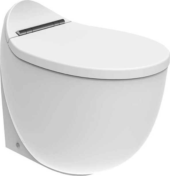 FG350-00CB00E-0000 FOGLIA Унитаз напольный безободковый с биде Creavit Foglia