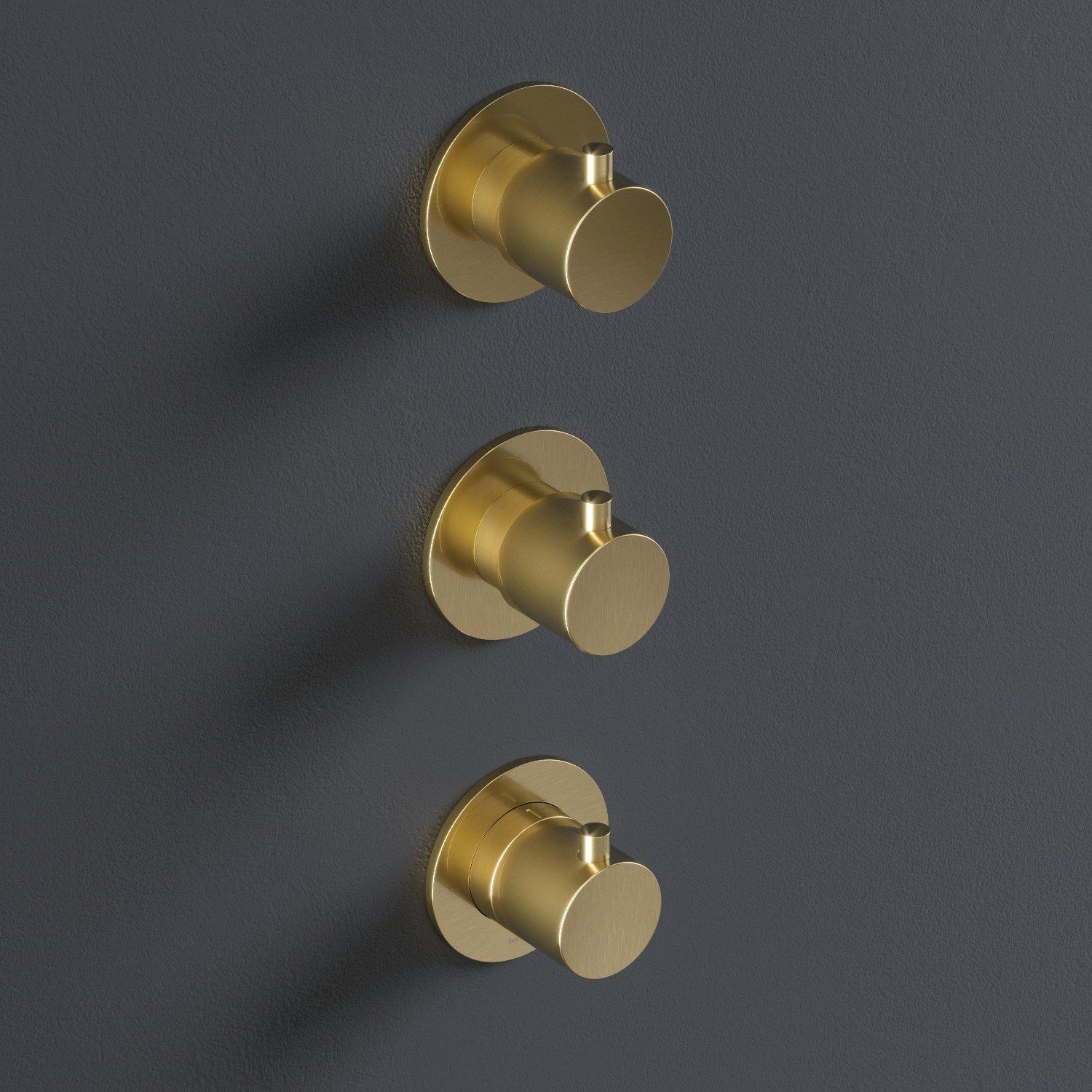 Латунный встраиваемый термостатический смеситель для душа Hotbath Cobber ARCH-00109495 - Вид №2