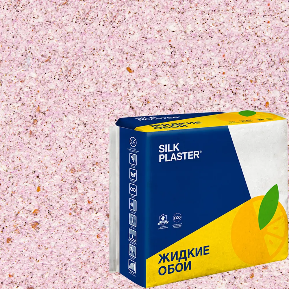 Жидкие обои Silk Plaster Absolute А243 1.075 кг цвет лавандовый STLM-2043870