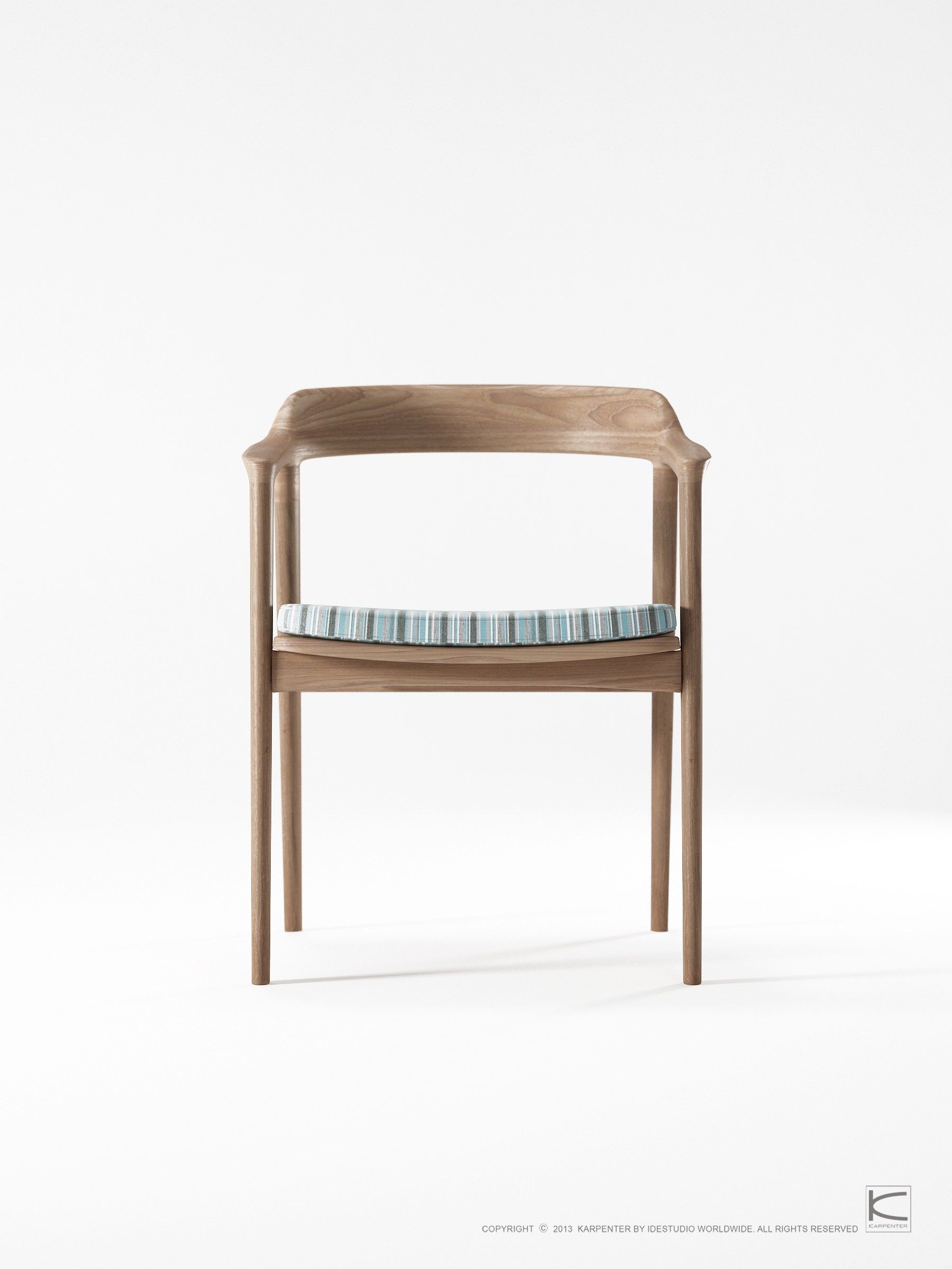 Стул из тикового дерева с подлокотниками KARPENTER Grasshopper Outdoor ARCH-00022537 - Вид №38