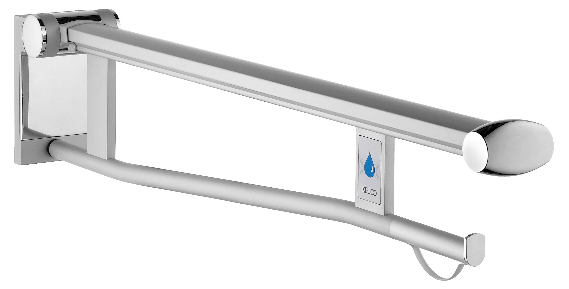 34903172737 Настенный поручень для туалета KEUCO Plan Care