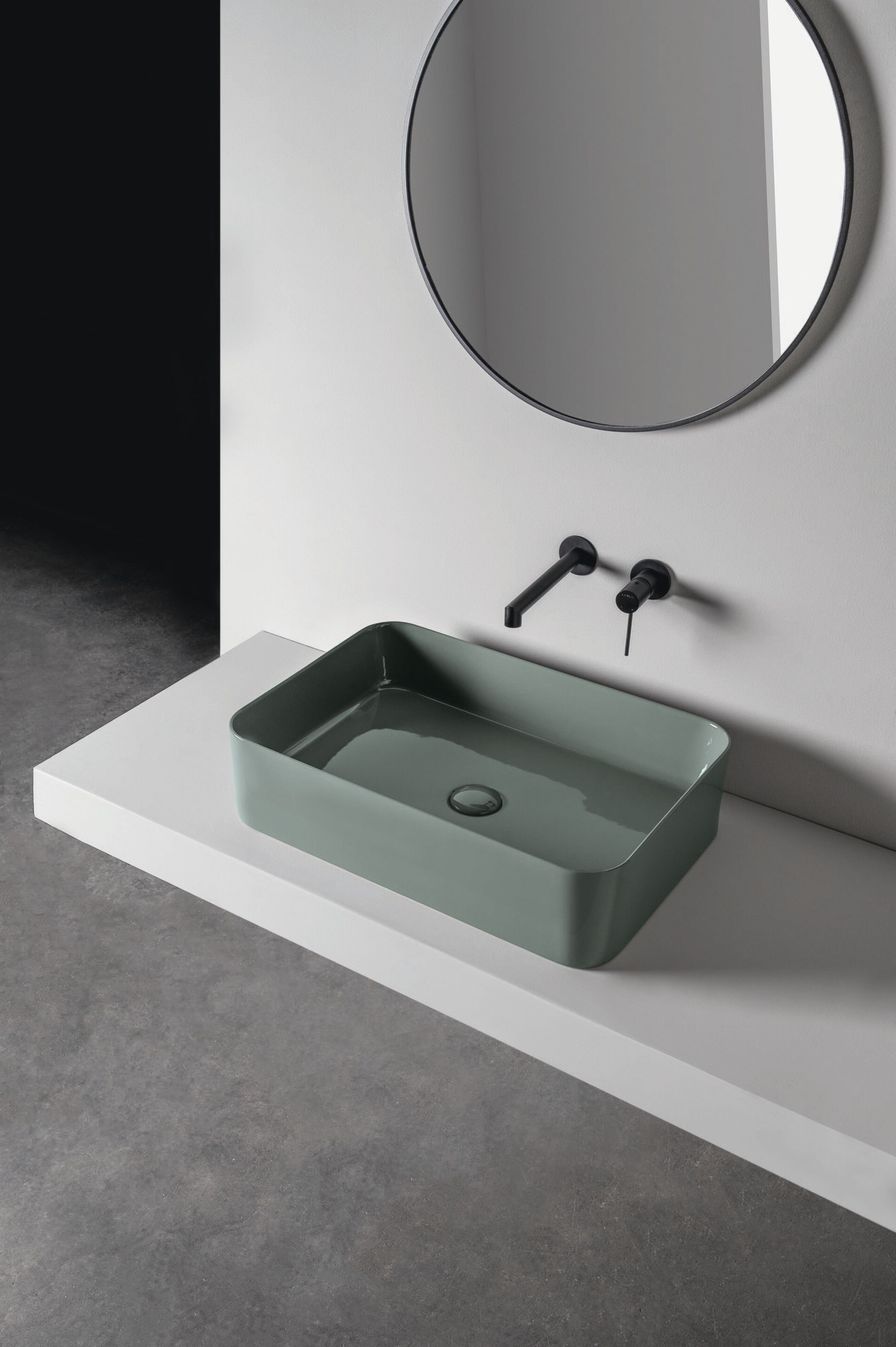 Керамическая столешница прямоугольная раковина Axa Mate ARCH-00150489 - Вид №5